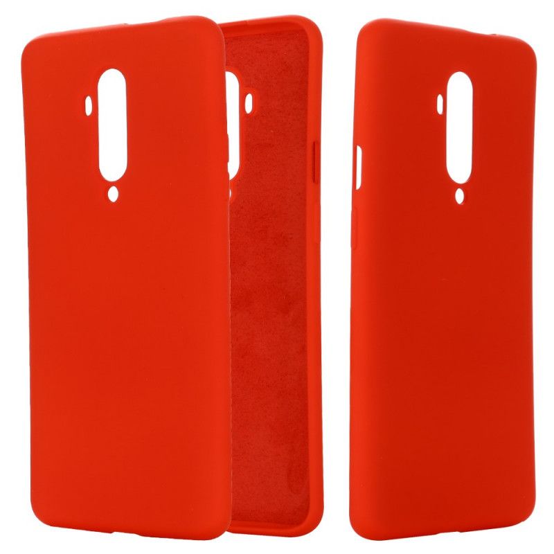 Kuori OnePlus 7T Pro Punainen Musta Silikonineste