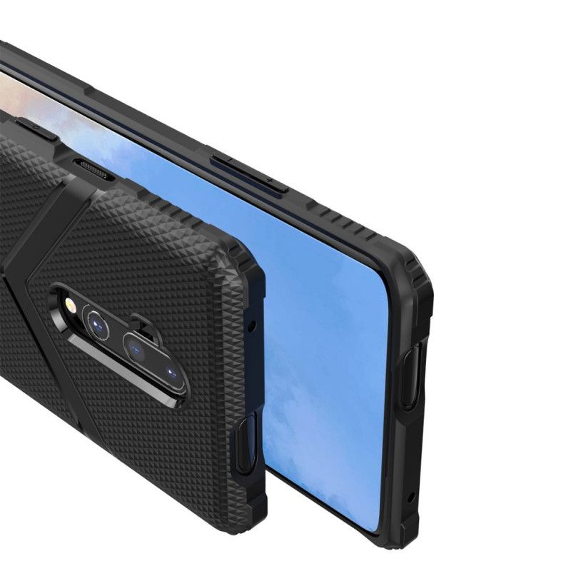 Kuori OnePlus 7T Pro Vihreä Musta Kilpi Suojakuori