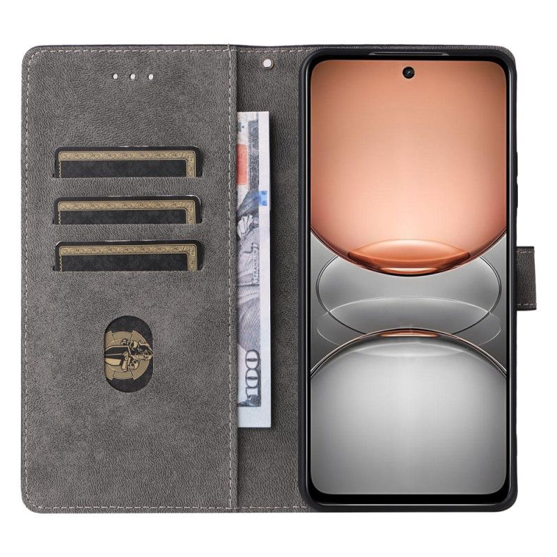 Kuoret Realme 14x 5g Mokkanahkamainen Rfid-suojaus