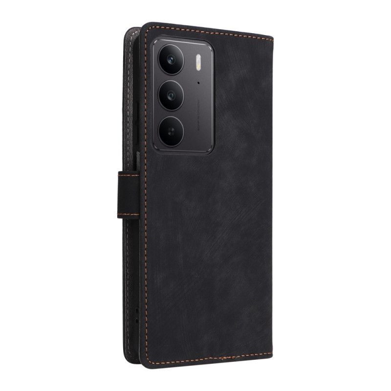 Kuoret Realme 14x 5g Mokkanahkamainen Rfid-suojaus