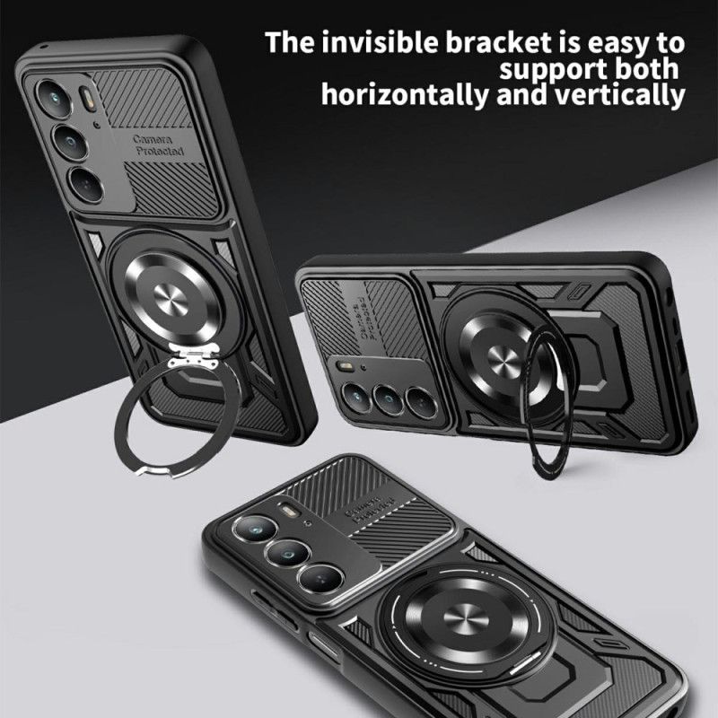 Kuori Realme 14x 5g Magneettinen Pyörivällä Jalustalla