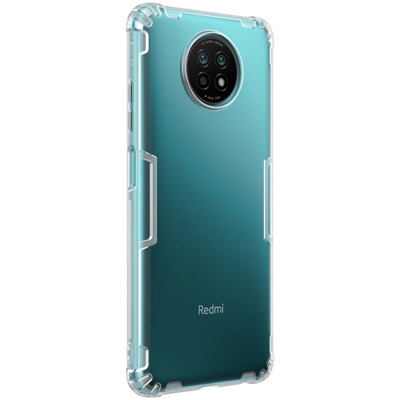 Kuori Xiaomi Redmi Note 9 5G / Note 9T 5G Harmaa Valkoinen Vahvistettu Läpinäkyvä Nillkin
