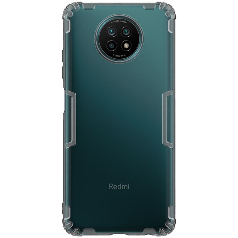Kuori Xiaomi Redmi Note 9 5G / Note 9T 5G Harmaa Valkoinen Vahvistettu Läpinäkyvä Nillkin