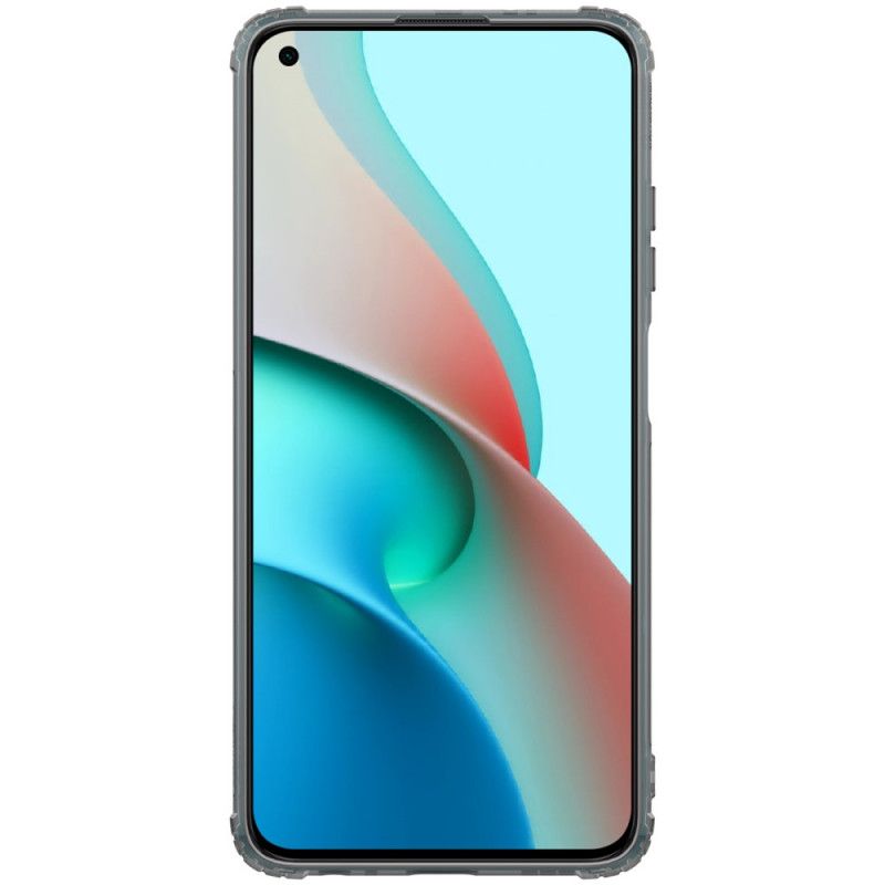 Kuori Xiaomi Redmi Note 9 5G / Note 9T 5G Harmaa Valkoinen Vahvistettu Läpinäkyvä Nillkin