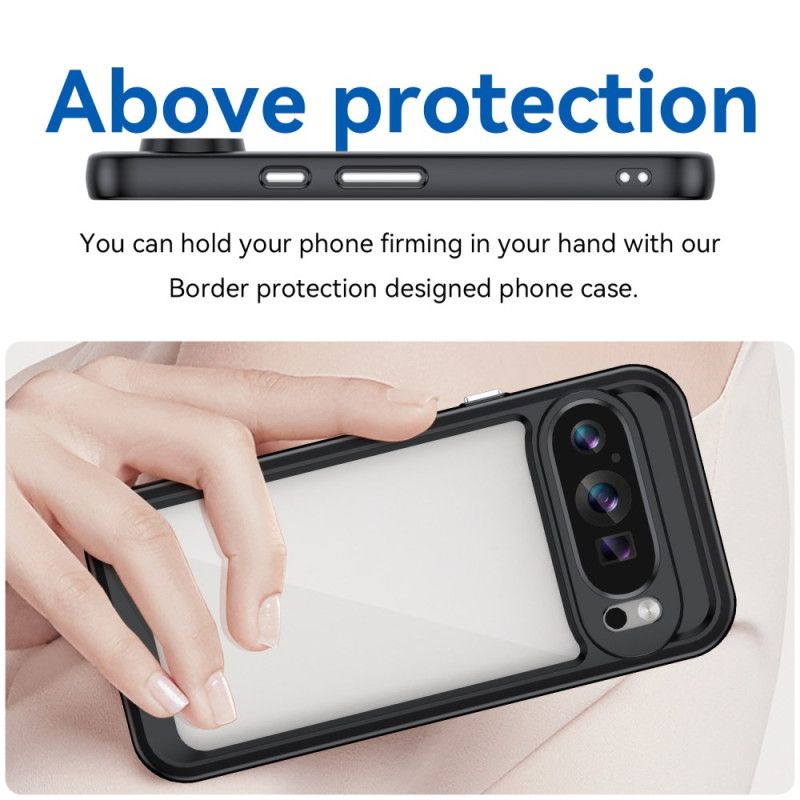 Kuori Google Pixel 9 Läpinäkyvä Hybridi