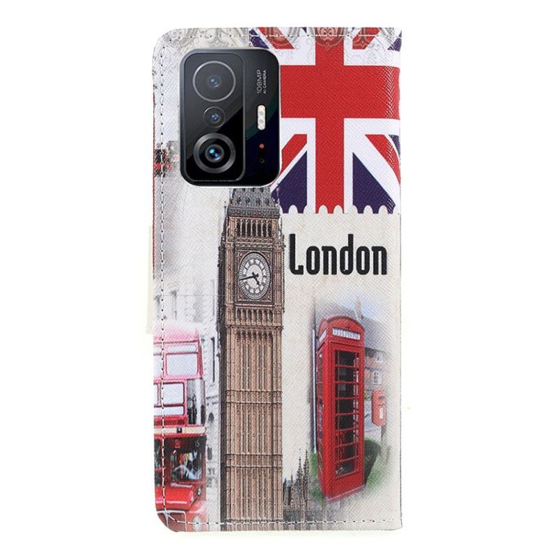 Flip Kotelot Xiaomi Mi 11t / 11t Pro London Life