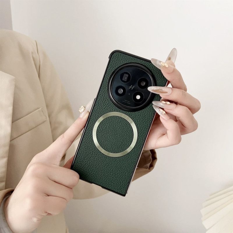 Kuori Oppo Find N5 Magsafe-yhteensopiva Keinonahka Suojakuori