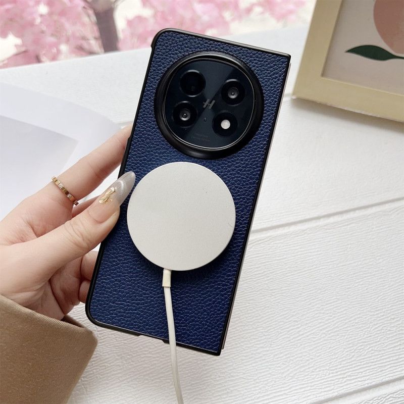 Kuori Oppo Find N5 Magsafe-yhteensopiva Keinonahka Suojakuori