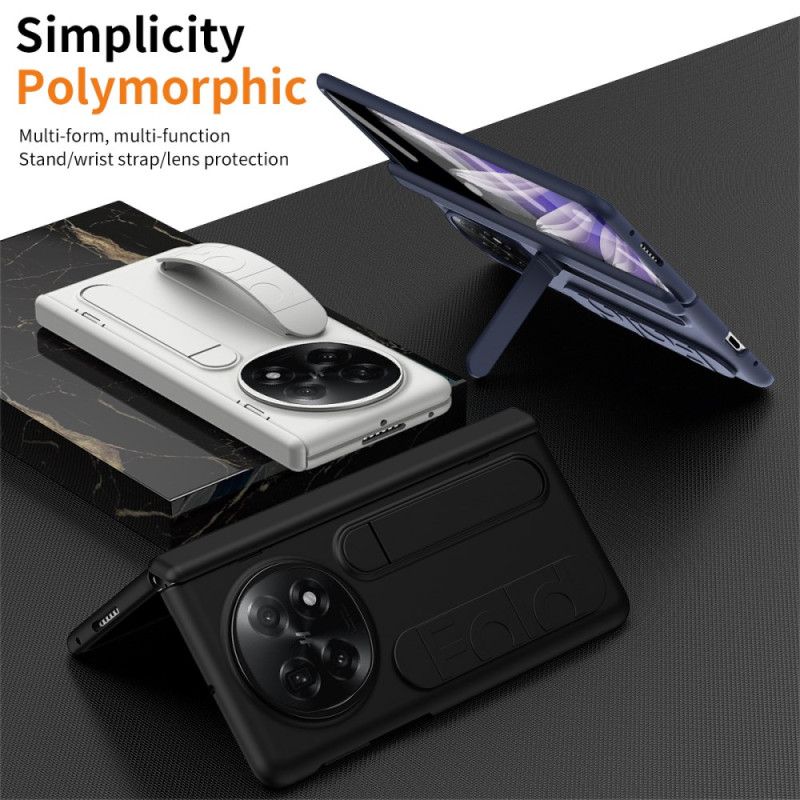 Kuori Oppo Find N5 Täysi Suoja Jalustalla Ja Hihnalla