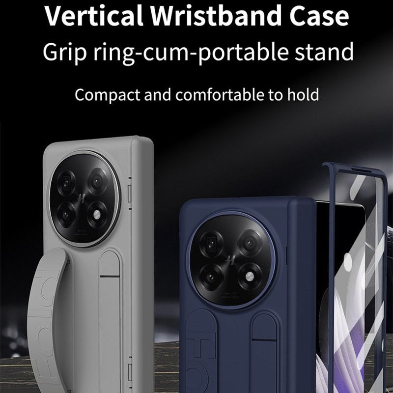 Kuori Oppo Find N5 Täysi Suoja Jalustalla Ja Hihnalla