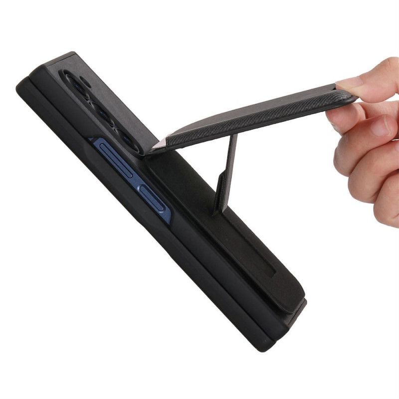 Puhelinkuoret Oppo Find N5 Magneettinen Jalustalla Ja Irrotettavalla Pussilla