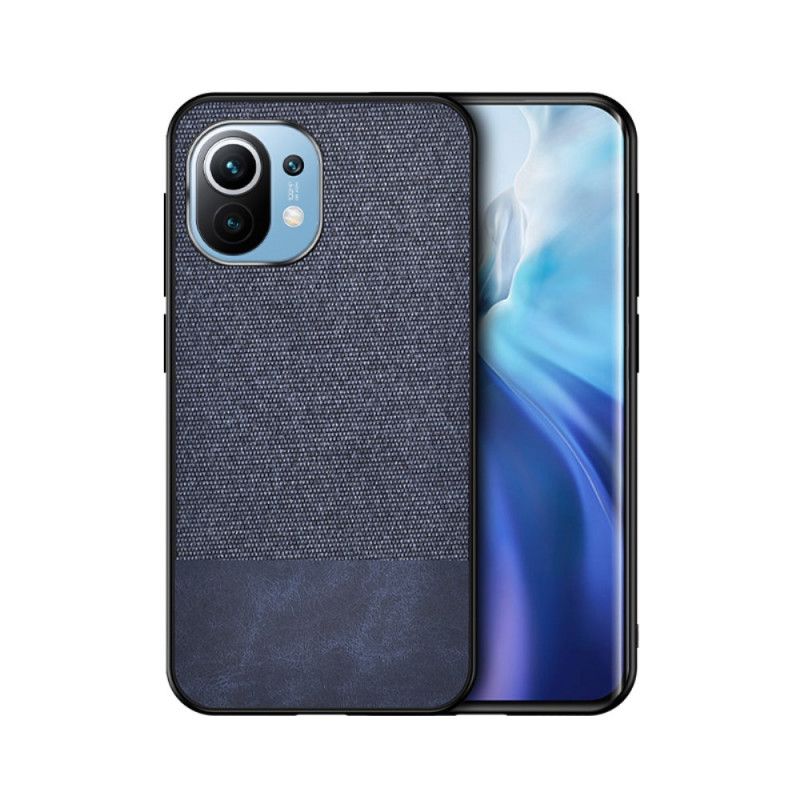 Kuori Xiaomi Mi 11 Harmaa Musta1 Kaksirakenteinen Tekonahka