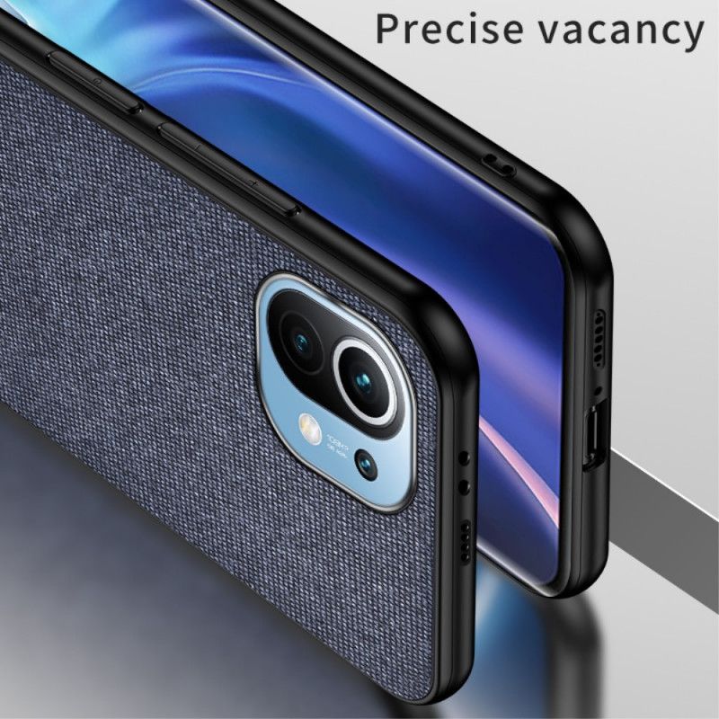 Kuori Xiaomi Mi 11 Harmaa Musta1 Kaksirakenteinen Tekonahka