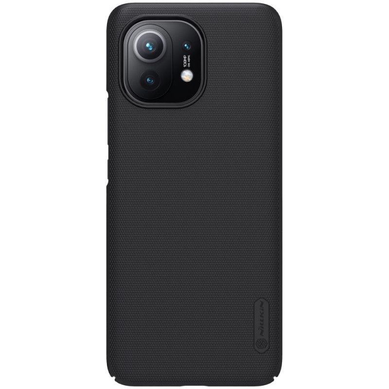 Kuori Xiaomi Mi 11 Valkoinen Musta Jäykkä Himmeä Nillkin