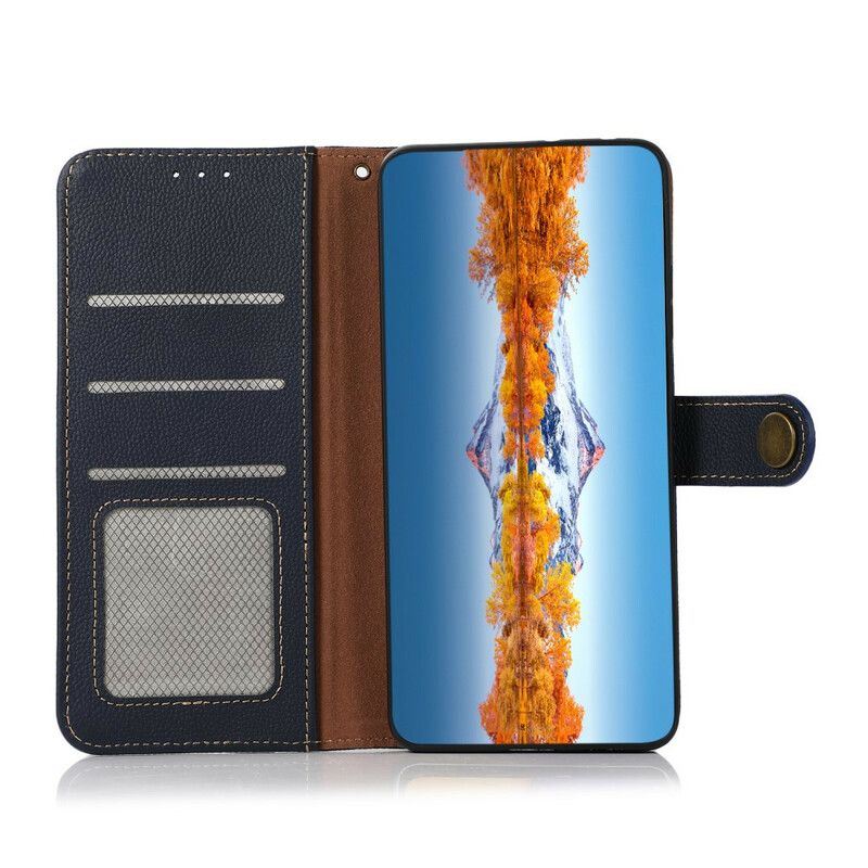 Flip Kotelot Google Pixel 6 Khazneh Leather Suojakuori
