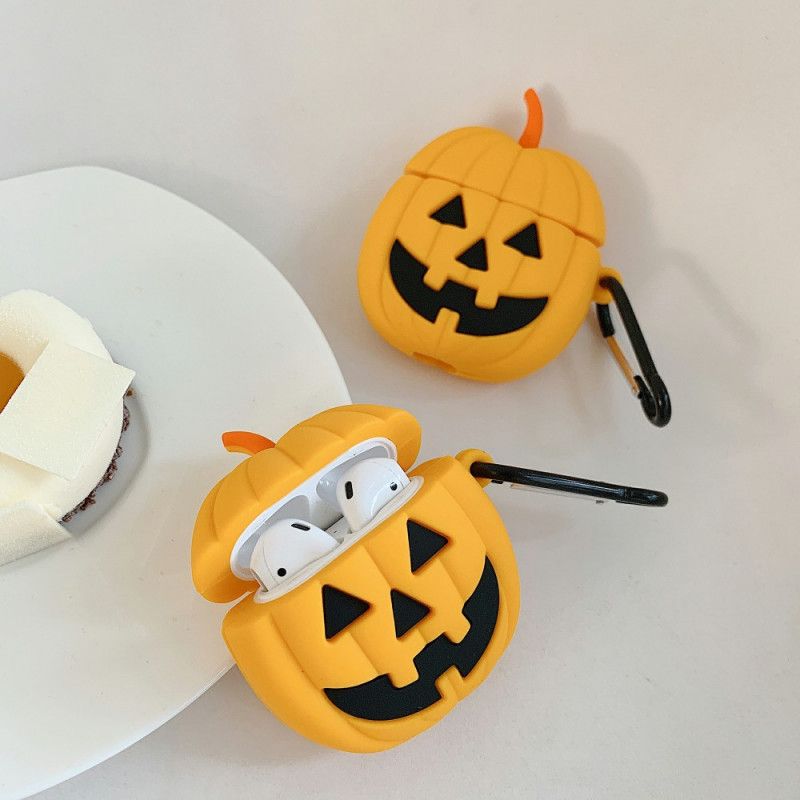 Case Kuoret AirPods Puhelinkuoret Kurpitsaa Sisältävä Kurpitsa