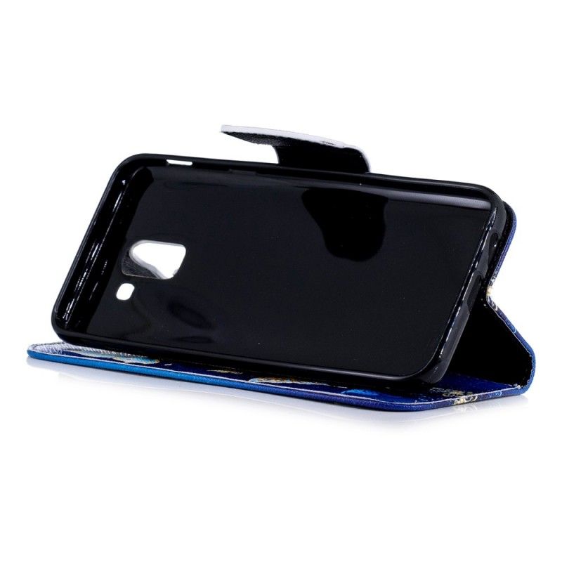 Kotelot Samsung Galaxy J6 Kultaiset Perhoset