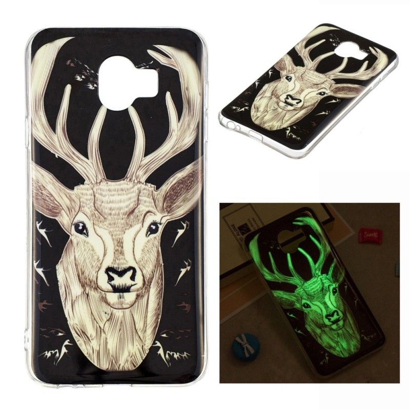 Kuori Samsung Galaxy J6 Puhelinkuoret Majesteettinen Fluoresoiva Peura