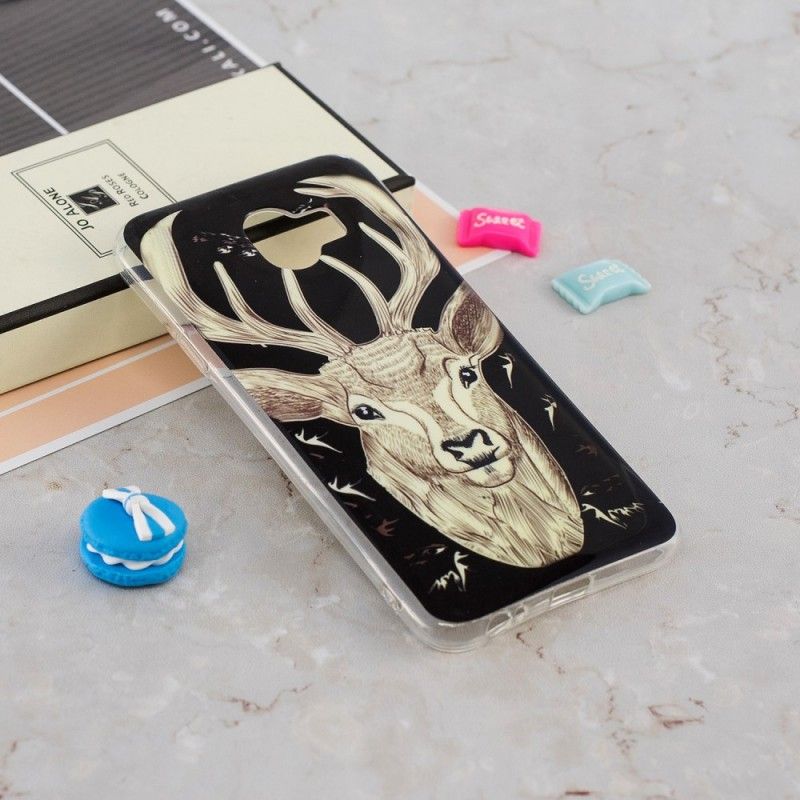 Kuori Samsung Galaxy J6 Puhelinkuoret Majesteettinen Fluoresoiva Peura