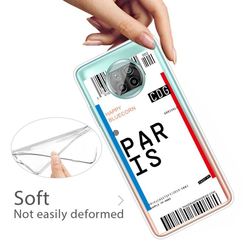 Case Kuoret Xiaomi Mi 10T Lite 5G / Redmi Note 9 Pro 5G Puhelinkuoret Maihinnousukortti Pariisiin