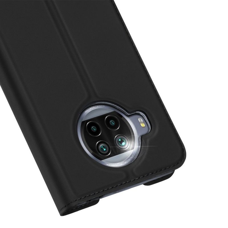 Flip Kotelot Xiaomi Mi 10T Lite 5G / Redmi Note 9 Pro 5G Tummansininen Musta Dux Ducis Suojakuori