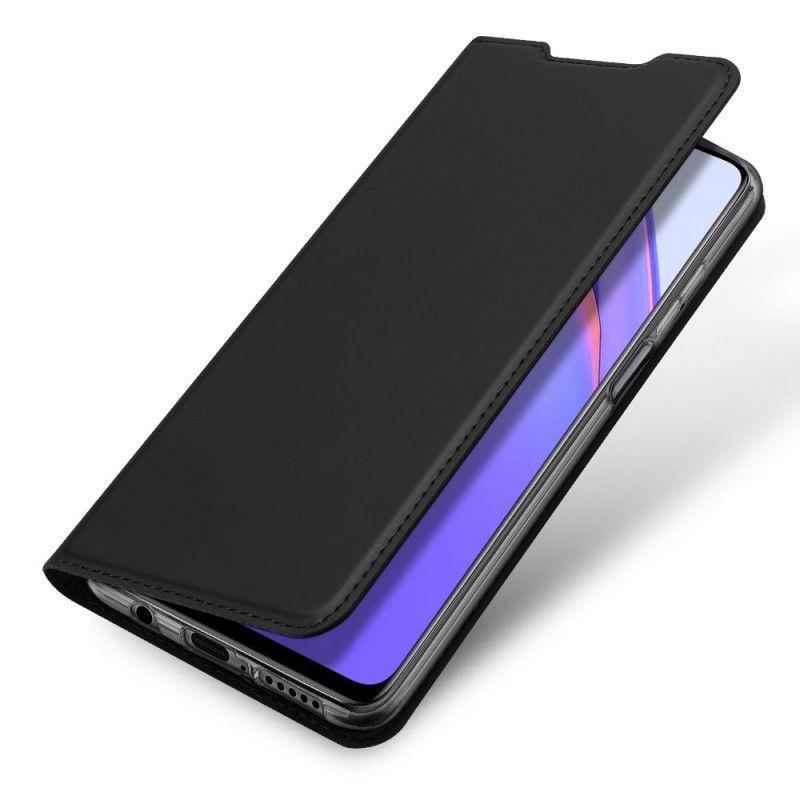 Flip Kotelot Xiaomi Mi 10T Lite 5G / Redmi Note 9 Pro 5G Tummansininen Musta Dux Ducis Suojakuori