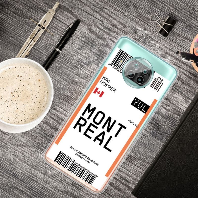Kuori Xiaomi Mi 10T Lite 5G / Redmi Note 9 Pro 5G Maihinnousukortti Montrealiin