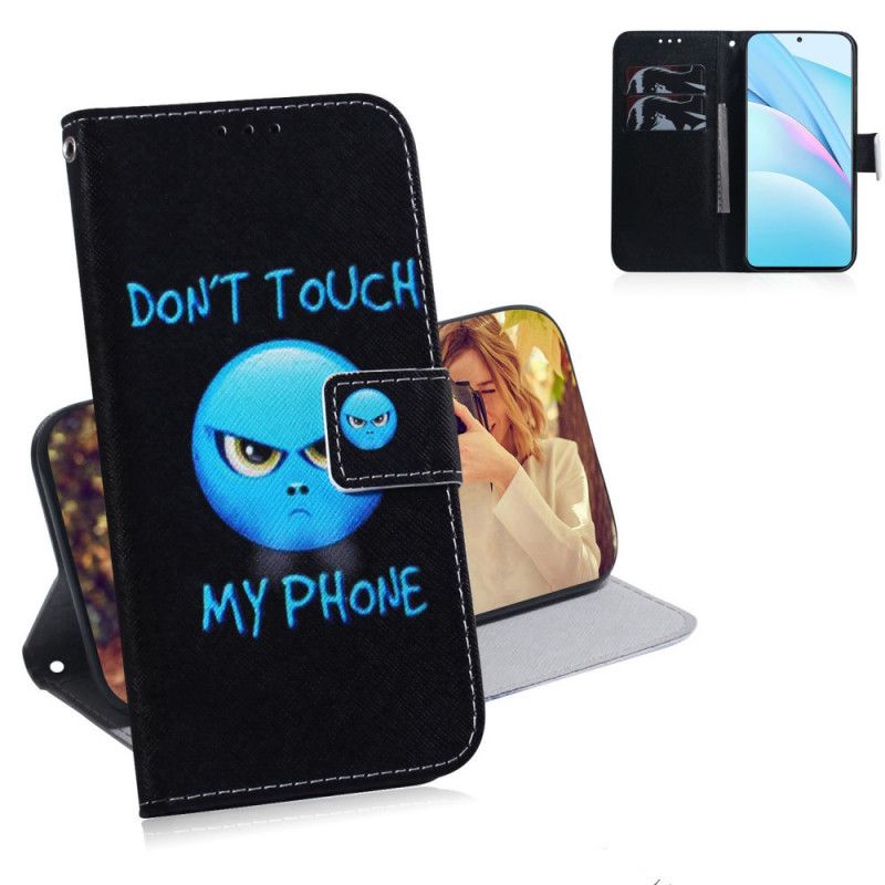 Nahkakotelo Xiaomi Mi 10T Lite 5G / Redmi Note 9 Pro 5G Puhelinkuoret Emoji-Puhelin