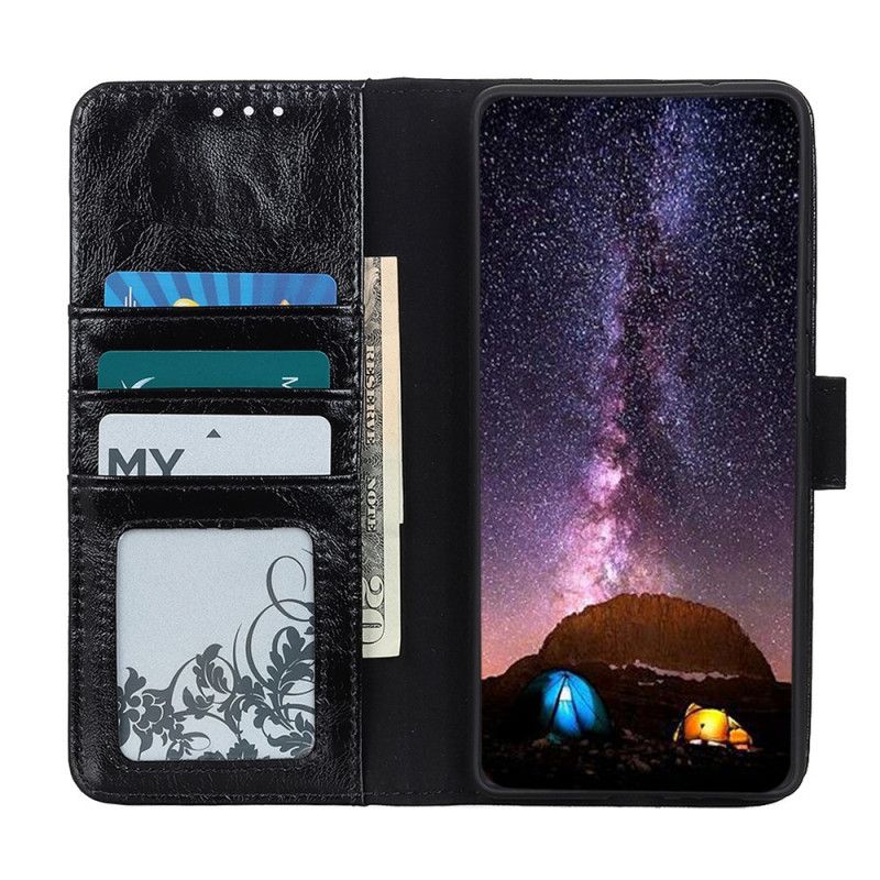Suojakuori Xiaomi Mi 10T Lite 5G / Redmi Note 9 Pro 5G Punainen Musta Halkaistua Lakkaa