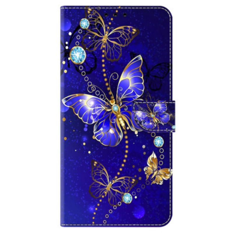Kotelot Samsung Galaxy A15 Puhelinkuoret Timanttiperhonen