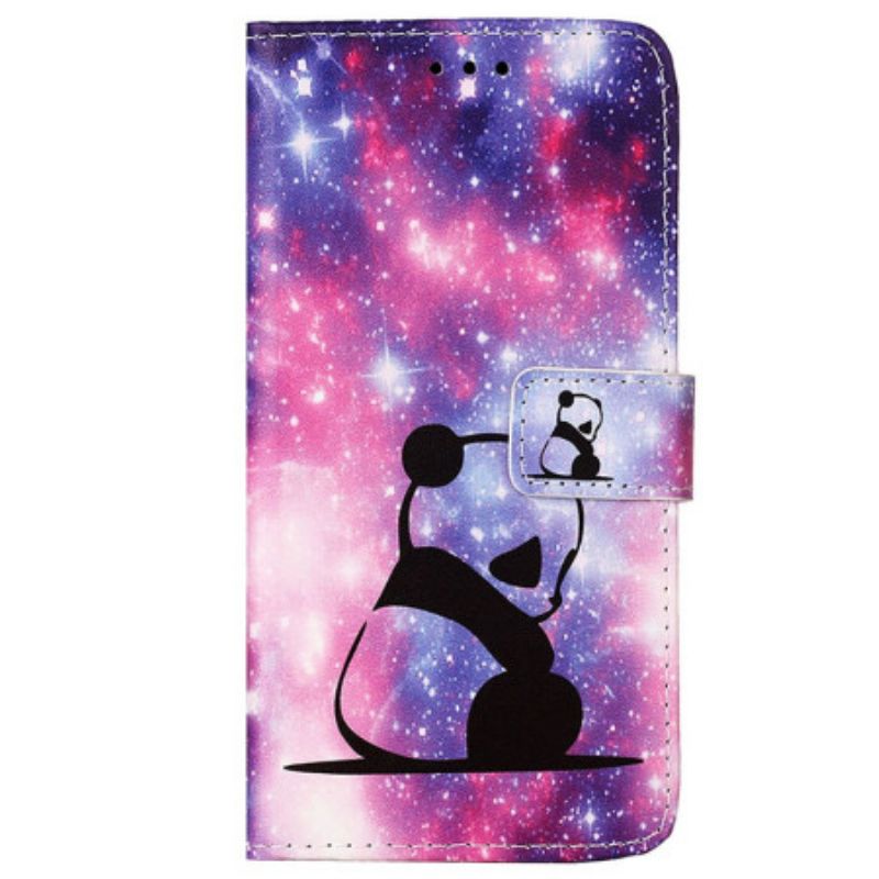 Kuoret Samsung Galaxy A15 Baby Panda Hihnalla