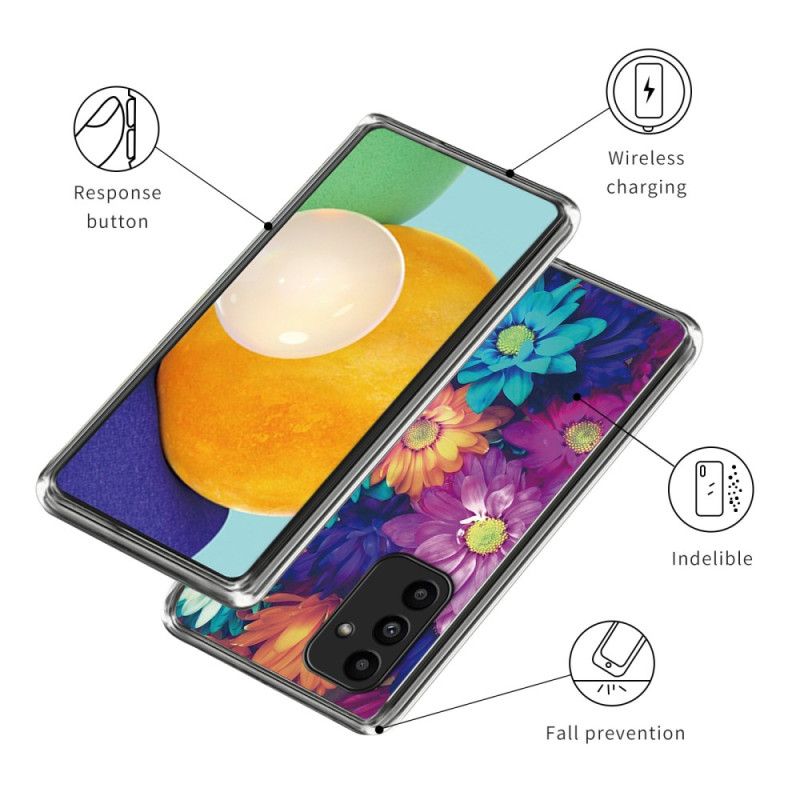 Puhelinkuoret Samsung Galaxy A15 Krysanteemit
