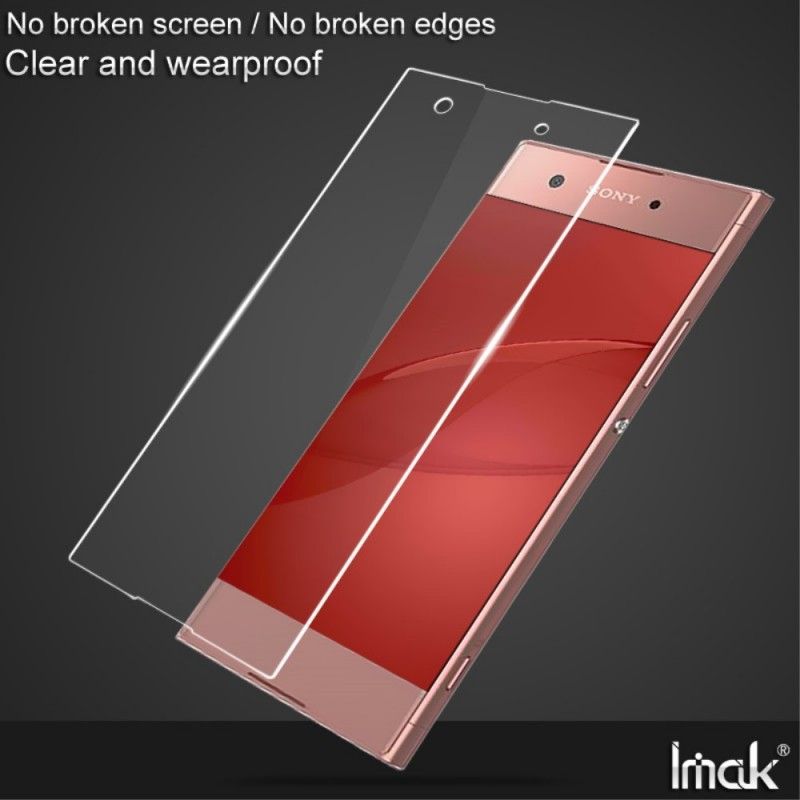 Läpinäkyvä Karkaistu Lasisuoja Sony Xperia XA1