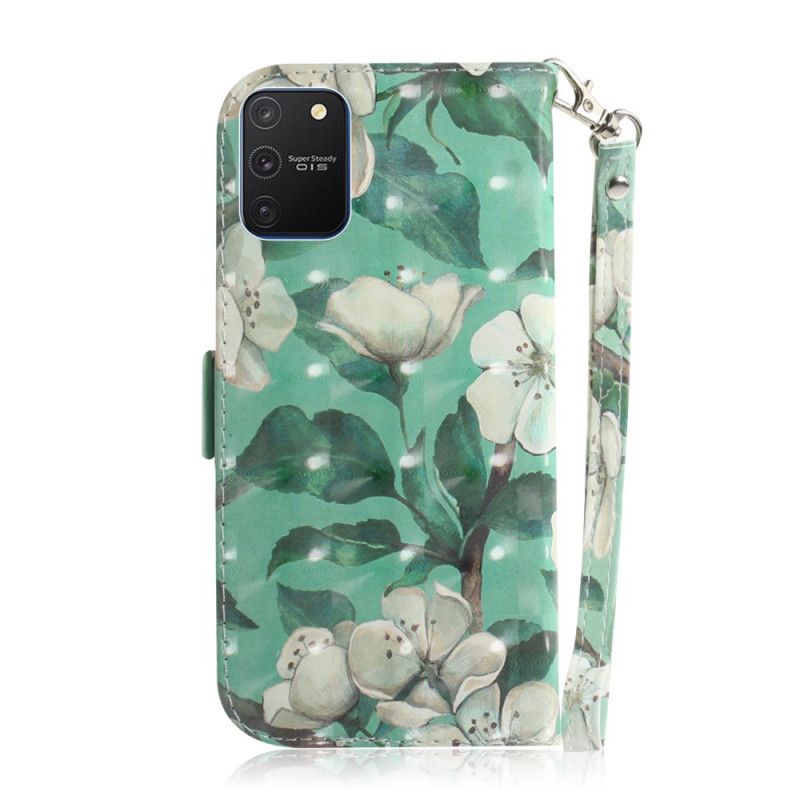 Flip Case Samsung Galaxy S10 Lite Kukkiva Oksa Tangalla