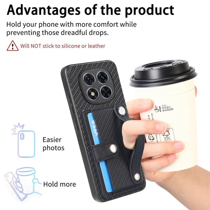 Case Xiaomi Redmi Note 14 Pro Plus 5g Puhelinkuoret Korttikotelolla Ja Käyttöhihnalla