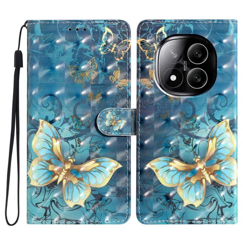 Kotelot Xiaomi Redmi Note 14 Pro Plus 5g 3d-perhosia