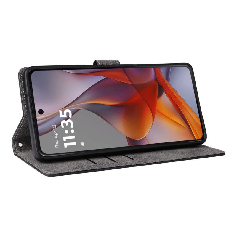 Kotelot Xiaomi Redmi Note 14 Pro Plus 5g Mokkanahkaversio Hihnalla