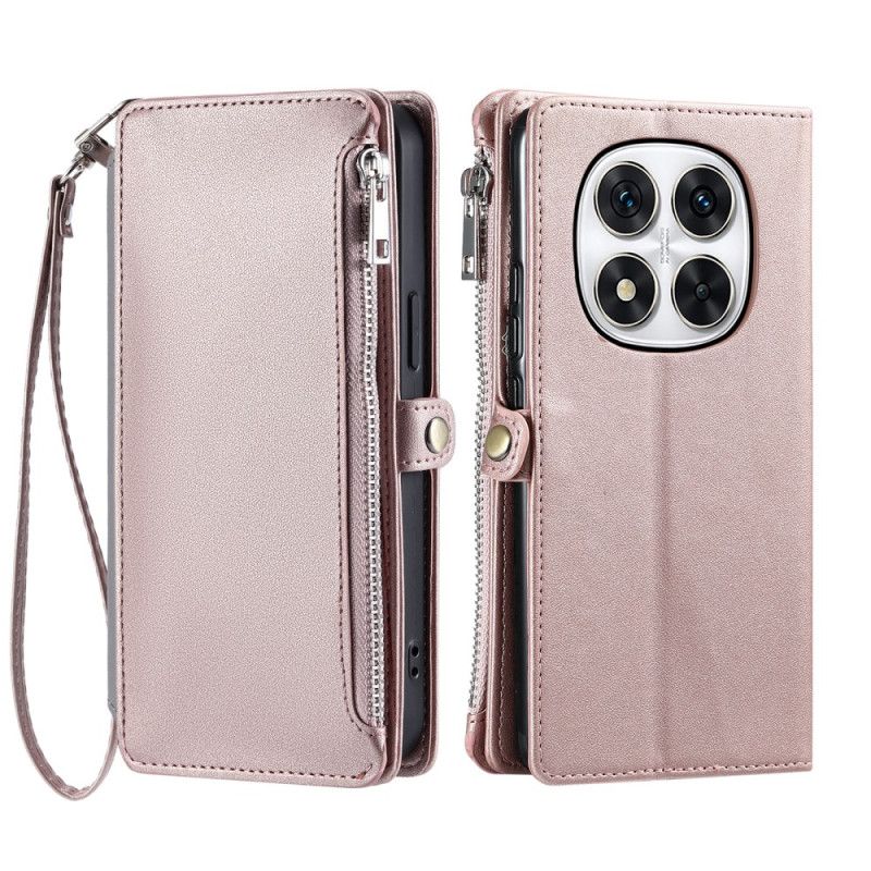 Kotelot Xiaomi Redmi Note 14 Pro Plus 5g Puhelinkuoret Lompakko Ja Hihna