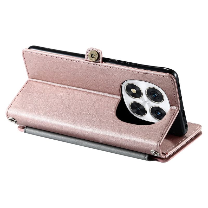 Kotelot Xiaomi Redmi Note 14 Pro Plus 5g Puhelinkuoret Lompakko Ja Hihna