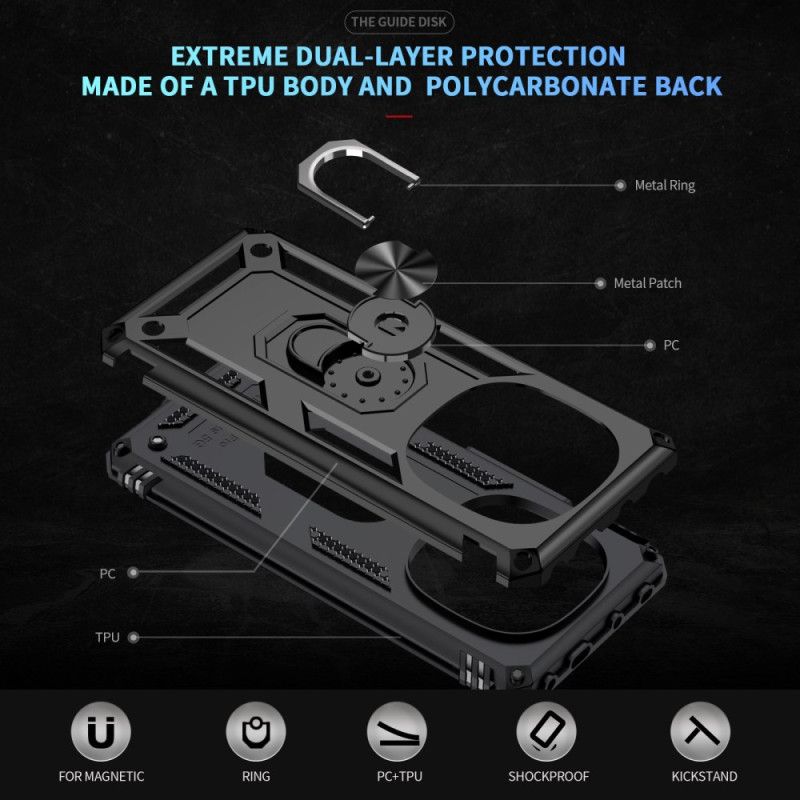 Kuori Xiaomi Redmi Note 14 Pro Plus 5g Erittäin Kestävä Pyörivä Teline Suojakuori