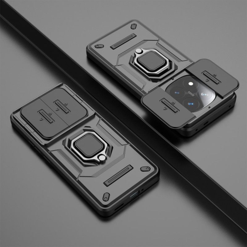 Kuori Xiaomi Redmi Note 14 Pro Plus 5g Kestävä Rengas Linssinsuojalla