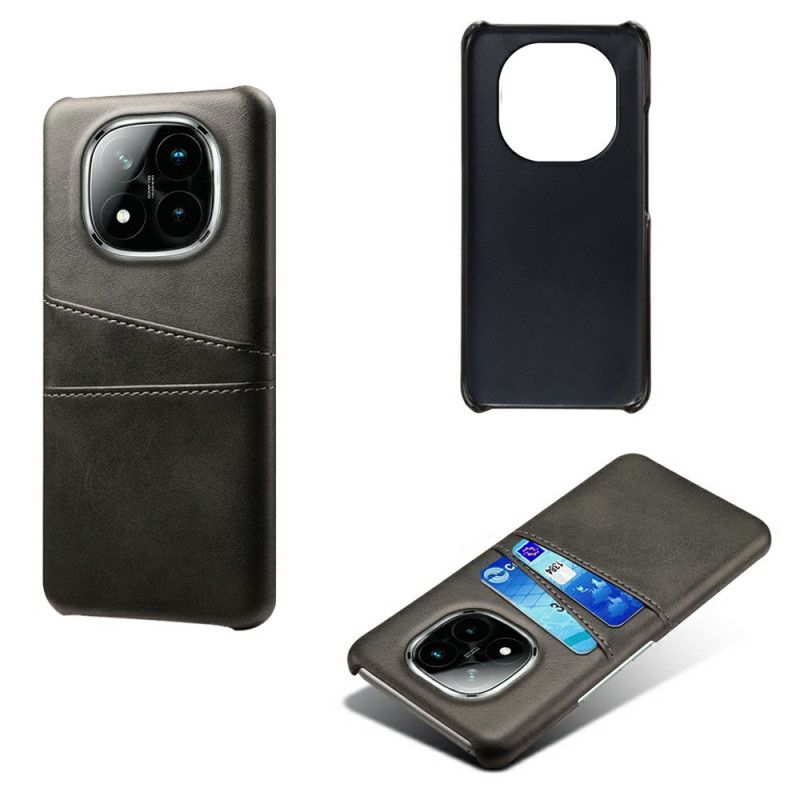 Kuori Xiaomi Redmi Note 14 Pro Plus 5g Nahkaefektikorttikotelo