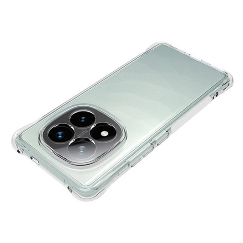 Kuori Xiaomi Redmi Note 14 Pro Plus 5g Vahvistettu Läpinäkyvä Ja Karkaistulla Lasisella Näytönsuojalla