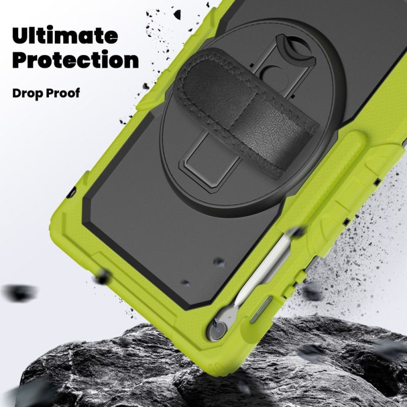 Kuori Samsung Galaxy Tab S10 Fe Plus Erittäin Kestävä Olkahihnalla Suojakuori