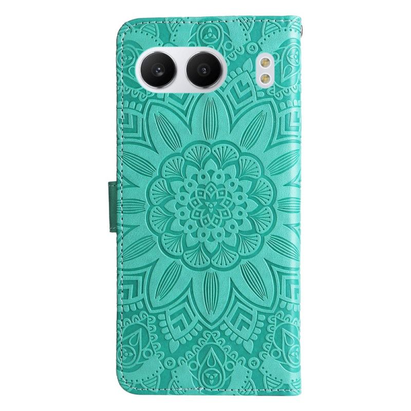 Kotelot Oneplus Nord 4 Auringonkukkakuvioinen Ranneke