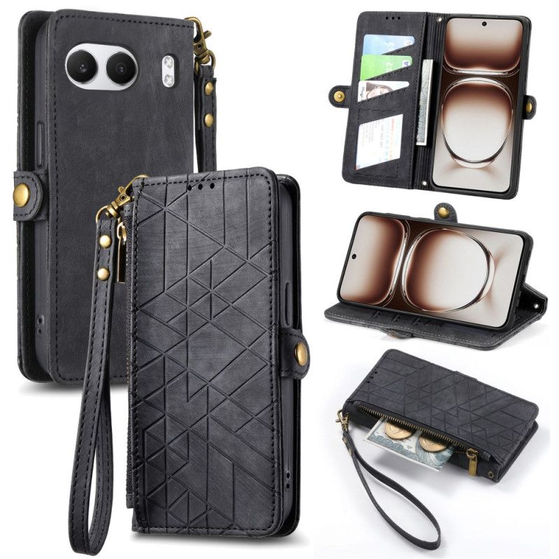 Kotelot Oneplus Nord 4 Geometrinen Kuviollinen Lompakko Suojakuori