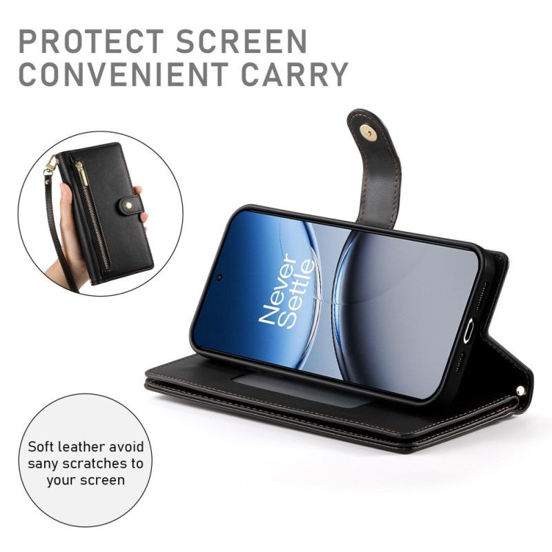 Kotelot Oneplus Nord 4 Lompakko Hihnalla Ja Olkahihnalla Suojakuori