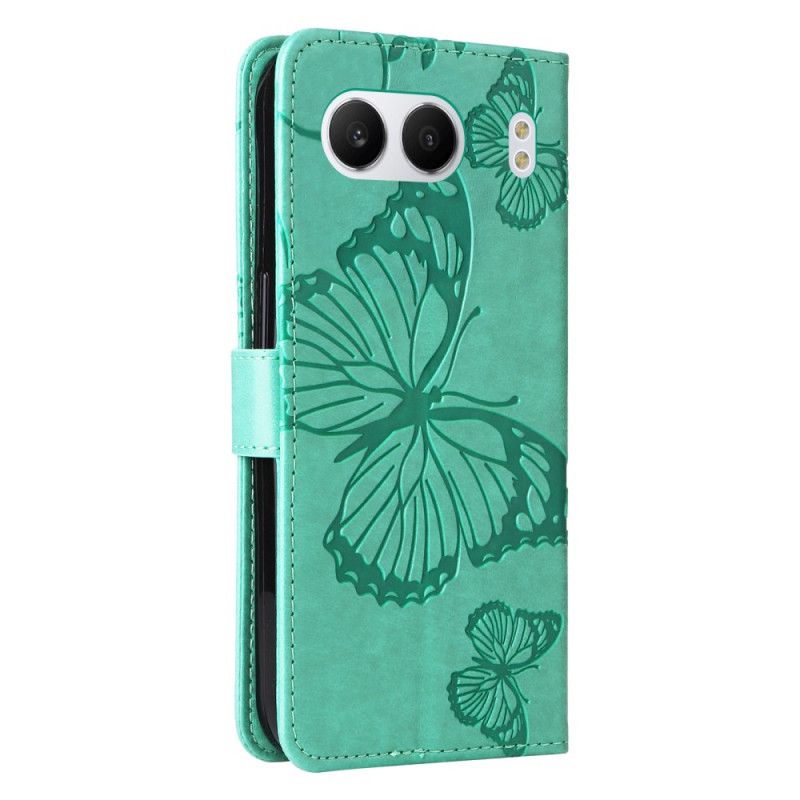 Kotelot Oneplus Nord 4 Puhelinkuoret Jättimäinen Perhosremmi