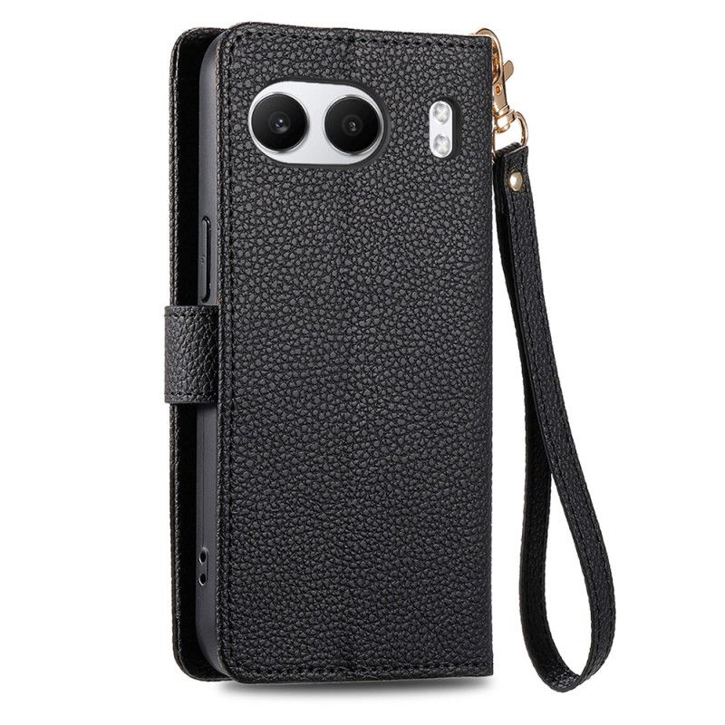 Kuoret Oneplus Nord 4 Sydänkuvioinen Rfid-estollinen Lompakko