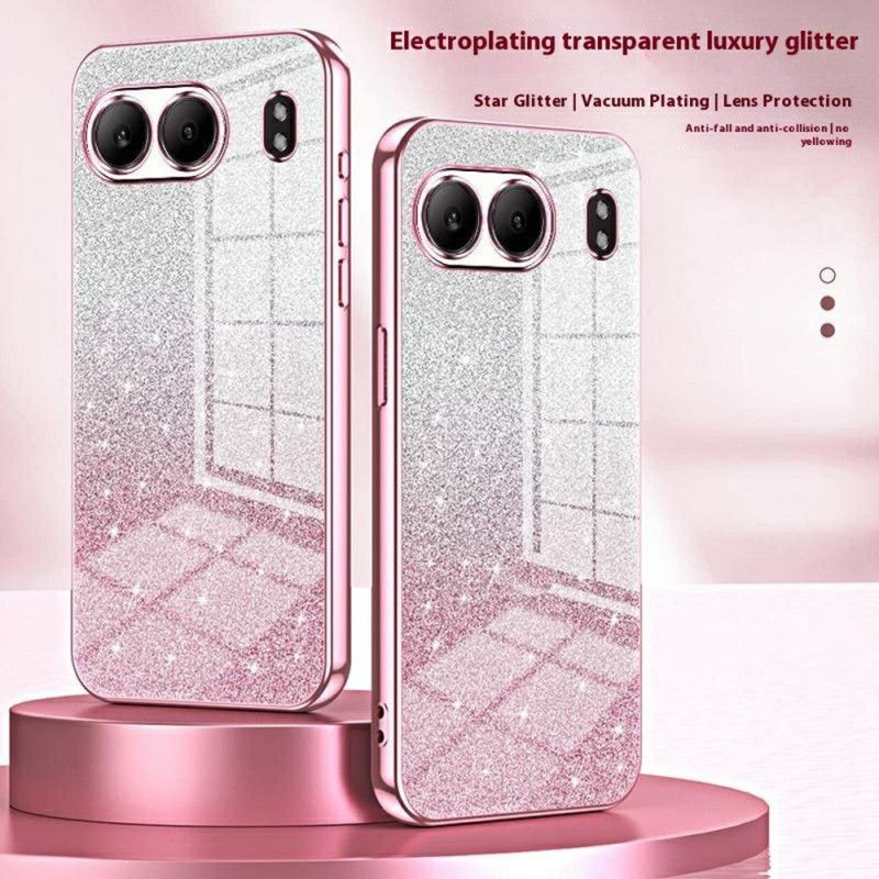 Kuori Oneplus Nord 4 Kimaltava Liukuvärjäys Suojakuori